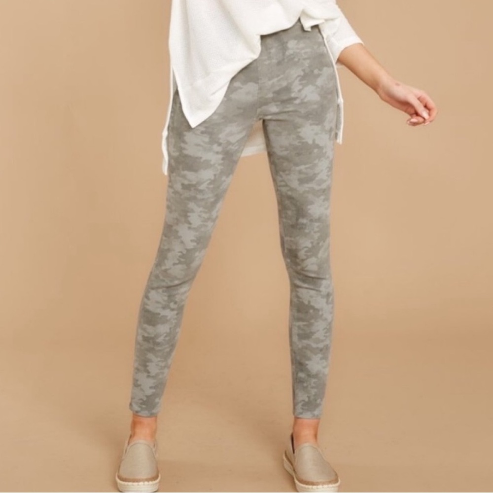 Spanx Stone Wash Camo Jean-Ish Pant